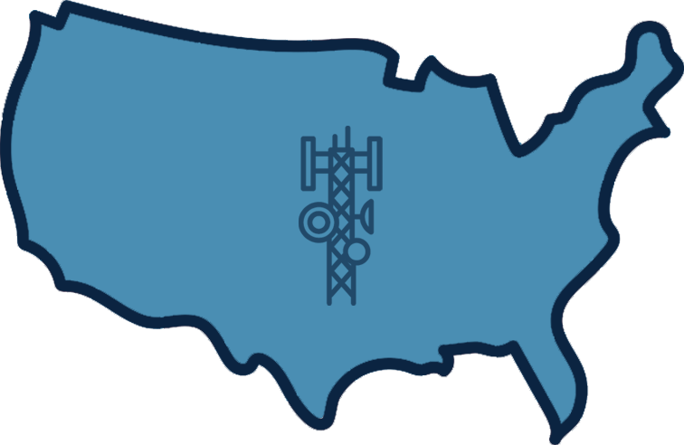 USA Map Site Locator